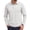 White, variant on Mens Long Sleeve Polo Shirts Lightweight Quick Dry Golf Shirts Casual Collard Shirt Button Polo Tee Light Brown M