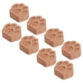 thumbnail image 3 of Diffuseur d'Huile Essentielle 8 Pcs Forme Patte de Chat Simple Compact en Bois de Rose Style Naturel, 3 of 14