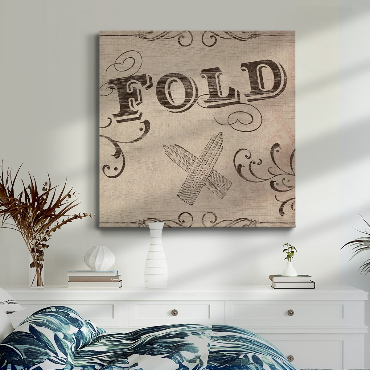 Wexford Home Custom Adagio VII-Premium Gallery Wrapped Canvas, 40" x 40" - Ready to Hang