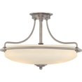 thumbnail image 1 of Quoizel Griffin Extra Large Semi Flush Mount en Nickel Antique, 1 of 6