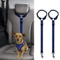 thumbnail image 1 of Cinturón de seguridad para perros para coche [paquete de 2] Arnés de seguridad ajustable para perros de 19 a 27 pulgadas, 1 of 5