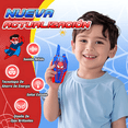 thumbnail image 3 of Spider Walkie Talkie Para Niños Radio Juguete Malubero, Rojo Azul, 3 of 5