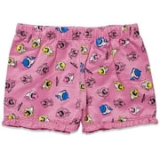 Pinkfong Baby Shark Baby Girls French Terry T-Shirt Shorts Set Pink/White 12 Months