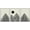 WHITE, variant on PixonSign Framed Canvas Print Wall Art Set Geometric Mountain Range Sun Landscape Nature Wilderness Illustrations Modern Art Minimalism Decorative for Living Room, Bedroom, Office - 16"x24"x3 NATURAL