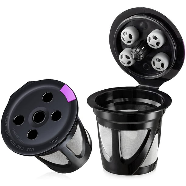4 Pack Reusable K Cups for Keurig K Supreme, K Supreme Plus, GAITON