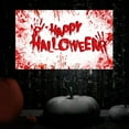 thumbnail image 6 of Gaecuw Banner Background Decorations, Halloween Banners Decorative Photo Backgrounds Halloween Decoration Supplies Events Outdoor Party Supplies, Creepy Garage for Halloween Decoration, 6 of 6