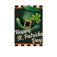 thumbnail image 2 of Cheapark St. Patrick's Day Home Garden Flag Shamrocks Decorative Printed for Outdoor Holiday Decoration Green, 2 of 6