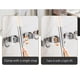 thumbnail image 2 of Stainless Steel Wall Mount Bracket 5 Racks and 4 Hooks Broom Organizer Tool Rack for Home Kitchen Garage, 2 of 5