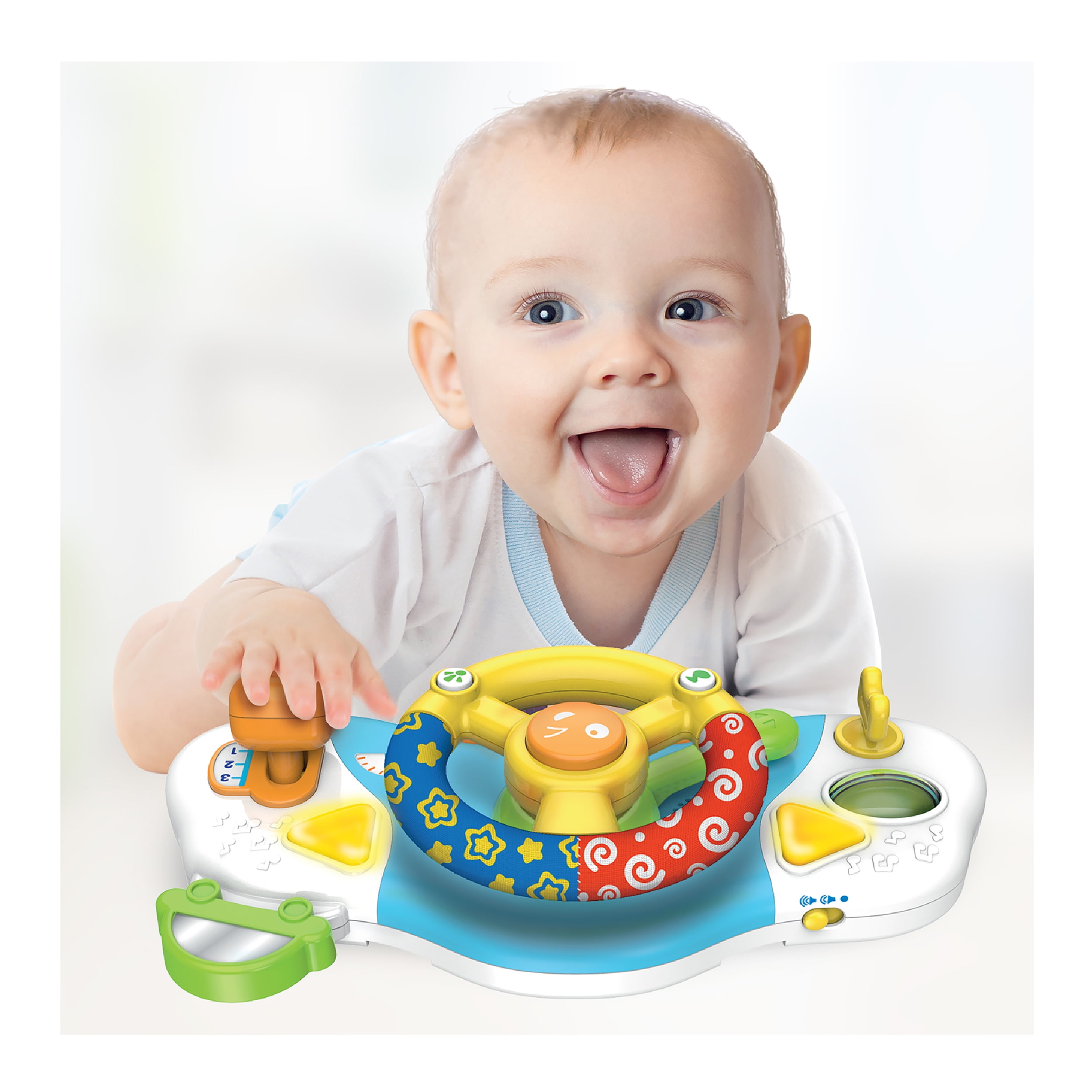 Winfun Activity Steering Wheel -  Ages Group Infants 3 Months and up