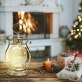 thumbnail image 5 of Christmas Decorations Glow, Christmas Vintage Decorative Lanterns with LED String Light, Small Flashing LED Tabletop & Hanging Decor for Trees, Home, Dining Table Props Christmas Gifts, 5 of 7