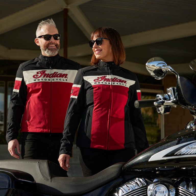 Indian Motorcycle Men's Madison Jacket, Red - L - 283317706