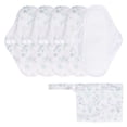 thumbnail image 2 of Almohadilla sanitaria reutilizable, cómoda almohadilla menstrual lavable salable transpirable 5 pianas con bolsa de almacenamiento para correr, 2 of 7