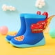 thumbnail image 1 of Botas de lluvia para niños de Disney, zapatos de goma congelados de dibujos animados para niños, botas de lluvia para las cuatro estaciones, zapatos de agua para niñas pequeñas, plantilla de 16cm Gao Jinjia LED, 1 of 2