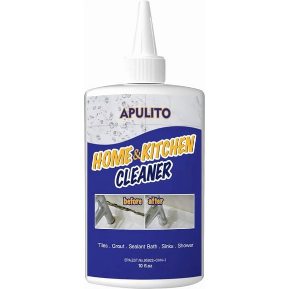 Household Black Stain Gel for Bathroom Shower Kitchen Tile Grout, Sinks Countertops