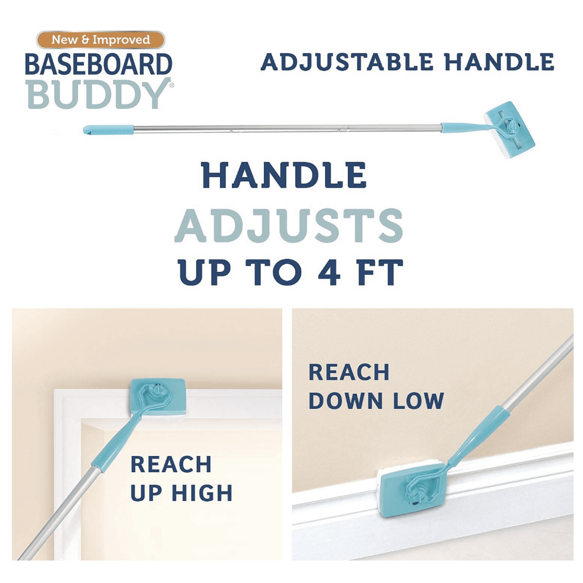 Baseboard Buddy – Baseboard & Molding Cleaning Tool