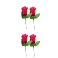thumbnail image 2 of Billuyoard 2 bolsas de flores artificiales de decoración vibrante para el hogar para un ambiente romántico y elegante flores de seda de capullo rosario 2Conjunto, 2 of 6