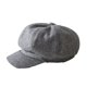 thumbnail image 5 of Minnieouse Gorras con visera Boina de lana Tacto cómodo Buena elasticidad Clásico Ligero Sombreros octogonales ajustables Sombrero Gris claro Type1 NO1 Minnieouse CBP221403, 5 of 5