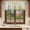 Blue, variant on Easter Valances for Windows, Decorative Rod Pocket Window Valance Curtains, Gnomes Colorful Eggs Butterfly Flowers Blue Check Short Curtain Drapes for Kitchen/Living Room, 2 Panels, 42" W x 12" L