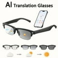 thumbnail image 5 of AI Translation Glasses: Real-Time 160 Languages, iOS/Android, AI Assistant, HD Calls, 5 of 14