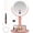 30x-rose Gold, variant on Adjustable 30X/1X Magnifying Mirror with Touch Control, 360° Rotation, 3 Color Lights,  for Makeup and Travel