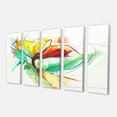 thumbnail image 2 of Still Life of Yellow Red Color Flower - Large Floral Canvas Art Print, 2 of 3
