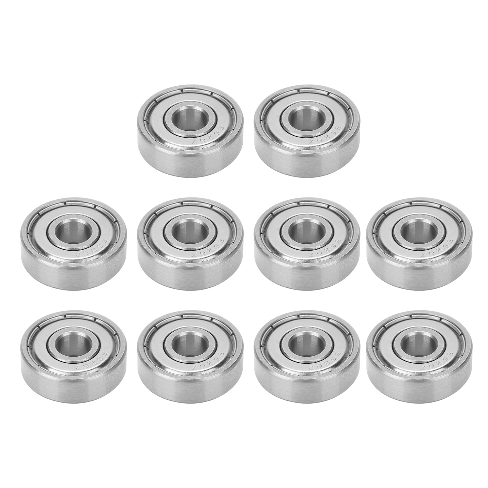 Ball Bearings, 6x19x6M Bearings 10PCS Stainless Steel Double Shielding