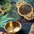 thumbnail image 3 of Stainless Steel Tea Strainer with Drip Bowl Easy Clean Loose Leaf Hanging Infuser Filter Kitchen Tool, 3 of 5