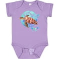 thumbnail image 3 of Inktastic Key West, Florida Swimming Sea Turtle with Bubbles Boys or Girls Baby Bodysuit, 3 of 5