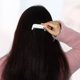 thumbnail image 5 of Peine de espejo plegable duradero para mujeres de 1 pieza para cabello rizado y lacio en color rosa, 5 of 6