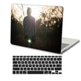 thumbnail image 1 of KSK KAISHEK Only for MacBook Pro 14" Case 2023 2022 2021 Released Model A2779 M2 & A2442 M1, Plastic Hard Shell + Black Keyboard Cover, Blue series A 0024, 1 of 5