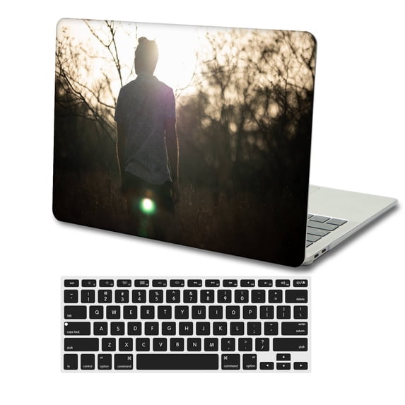 KSK KAISHEK Only for MacBook Pro 14" Case 2023 2022 2021 Released Model A2779 M2 & A2442 M1, Plastic Hard Shell + Black Keyboard Cover, Blue series A 0024
