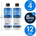 thumbnail image 3 of Descaling Solution for Delonghi Nespresso (4 Uses) - Coffee Machine Descaler Cleaner - Liquid To Descale Automatic Coffee Makers & Espresso Machines, 3 of 4