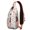 Rose-gold, variant on Crossbody Sling Backpack for Women Men Love Cherries Red Sweet Fruit Shoulder Sling Crossbody Casual Chest Bag for Travel Sports Running Hiking