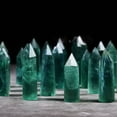 thumbnail image 4 of Piedra de Cristal de Fluorita Verde, Columna Hexagonal, Piedra Energética para Acuario, Decoració de Maceta, Aprendizaje para Niños, 4 of 7