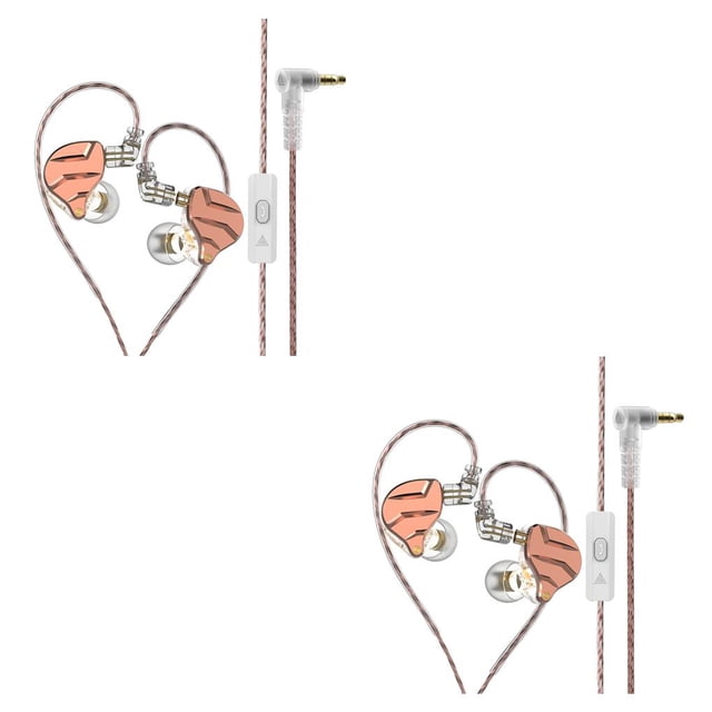 Cateissary Auriculares intrauditivos para teléfono móvil con cable de 3,5mm, auriculares universales con cancelación de ruido dinámico, Type2 NO2