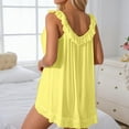 thumbnail image 4 of Wxolcjlv Nightgown For Womens Sexy Lace Mesh Off Shoulder Strap Nightie Night Gown Dress Ladies Soft Slip Sleepshirts,M, 4 of 5