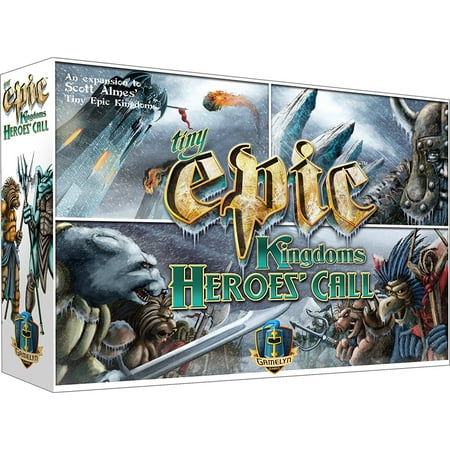Tiny Epic Kingdoms Heroes Expansion Board Game: A Small Box 4x Fantasy Game of (Best Fantasy Board Games 2019)