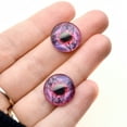thumbnail image 3 of Red Viking Wolf Celtic Glass Fenrir Eyes, 3 of 11