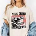 thumbnail image 2 of Live Fast Eat Trash Tshirt, Racoon Meme T-shirt, Funny Racoon Shirt, Funny Trash Panda Shirts, Racoon Tee, Funny Animal Gift, 2 of 7