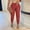Red, variant on Ladies Casual Pants Solid Color Leather Pockets Lace-Up Skinny Pants Leather Pants Leather Yoga Pants Women Leather Pant Straight Leg Creme Leather Pants Women Oversized Leather Pants Women Snakeskin