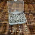 thumbnail image 4 of VONKY 60 Pieces S Shaped Shower Curtain Hook Assortment Spare Parts Home Hardware Replacement Living Room Drape Hanger Assorted Kit Hardware Curtains Accessory, 4 of 9