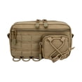 thumbnail image 1 of Almencla Waist Bag Adjustable Tool Storage Bag for Outdoor Activities Hunting Cycling Brown, 1 of 8