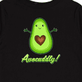 thumbnail image 4 of Inktastic Avocuddly- Cute Avocado Boys or Girls Long Sleeve Toddler T-Shirt, 4 of 5