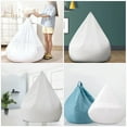 thumbnail image 4 of KAKOWELY Housse Intérieure de Pouf Housse de Canapé de Repos de Pouf Housse de Remplacement de Pouf Housse Intérieure de Pouf Housse Intérieure,43.31"X31.5"X31.5 Pouces, 4 of 4