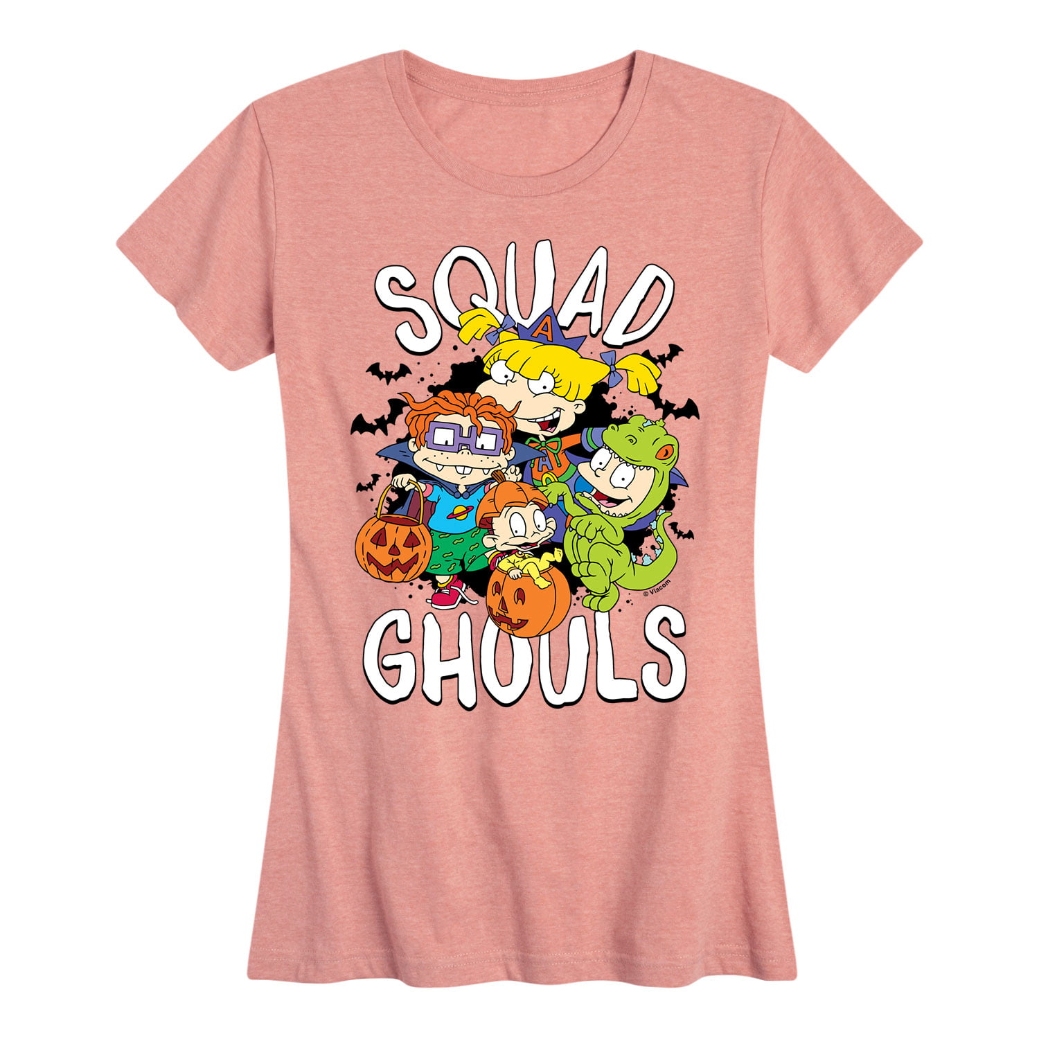 Rugrats - Squad Ghouls - Women's Short Sleeve Graphic T-Shirt - Walmart.com