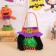 thumbnail image 2 of Halloween portátil calabaza bruja caramelo bolso niños snacks bolsas decoración regalo (#A), 2 of 2