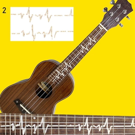 New Music Instrument Decorations Electric Guitar Parts Beautiful Guitarra Accessories Ultra Thin Stickers Cross Inlay Decals Fretboard Sticker 2