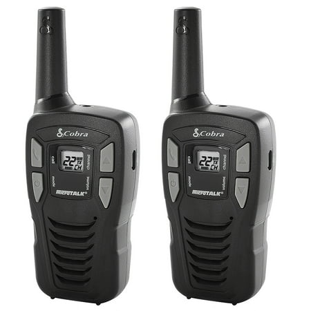 Cobra Cxt195 16-Mile 2-Way Radios Walkie Talkies, 2-Pack