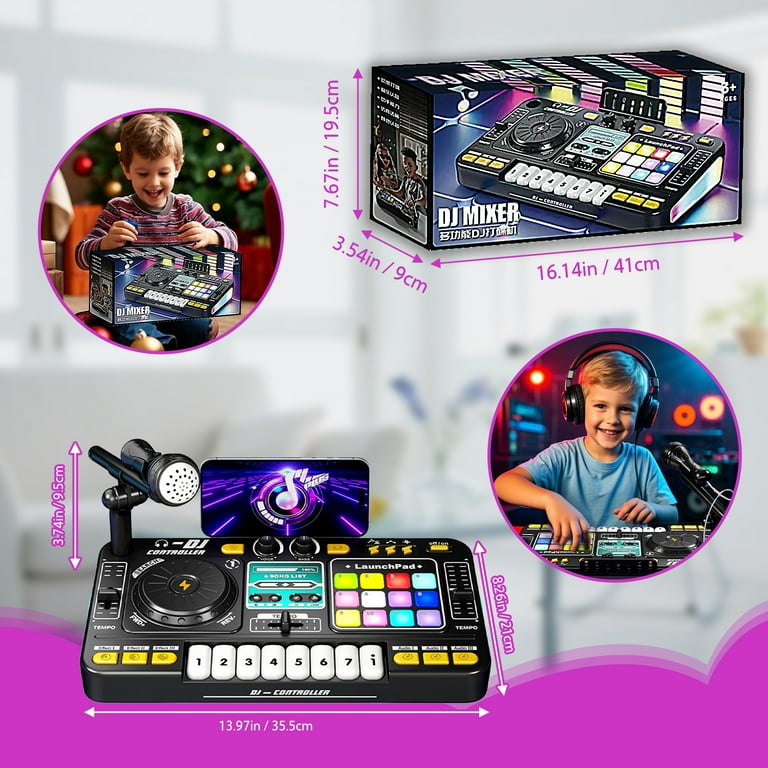 DJスターターセット Amazon.com: VTech Kidi Star DJ Mixer : Toys & Games