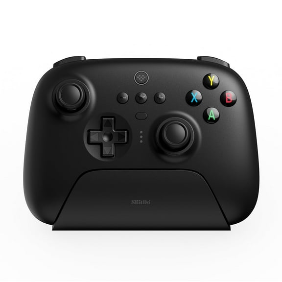 8Bitdo Ultimate 2.4g Wireless Controller with Charging Dock for Windows, Android & Raspberry Pi (Black)